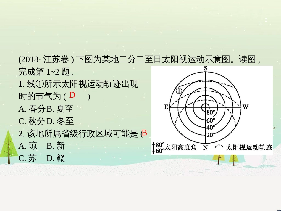 高考地理二轮复习 考前增分策略1 选择题分类解答策略课件 (90)_第2页