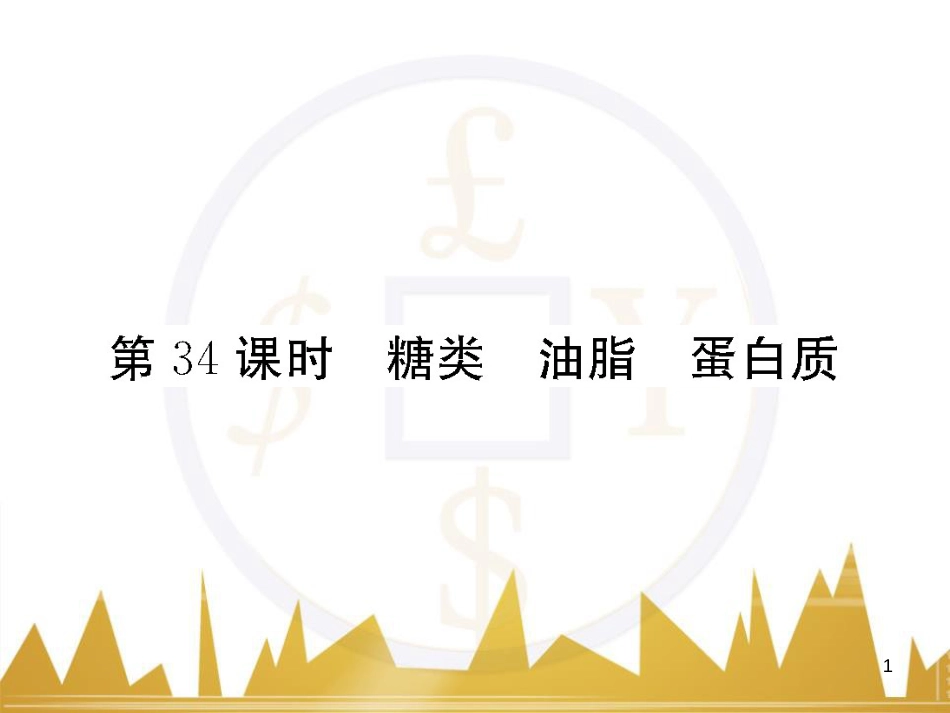 高三化学一轮总复习 有机化学基础（第4课时）高分子化合物与有机合成课件（选修5） (368)_第1页
