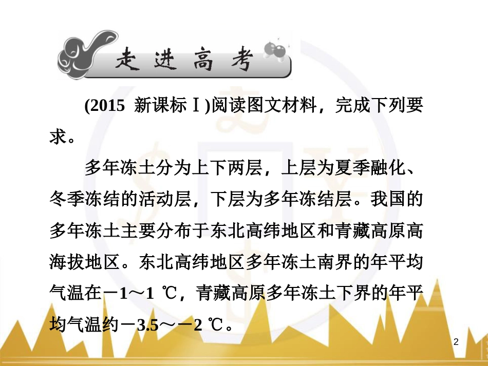 高三化学一轮总复习 有机化学基础（第4课时）高分子化合物与有机合成课件（选修5） (293)_第2页