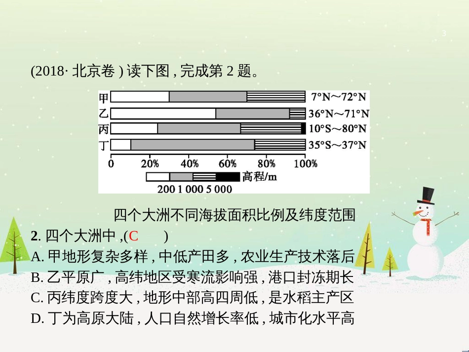 高考地理二轮复习 考前增分策略1 选择题分类解答策略课件 (112)_第3页