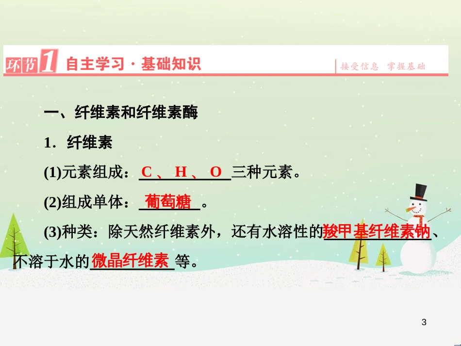 高三生物一轮复习 专题1 传统发酵技术的应用 课题1 果酒和果醋的制作课件 新人教版选修1 (16)_第3页