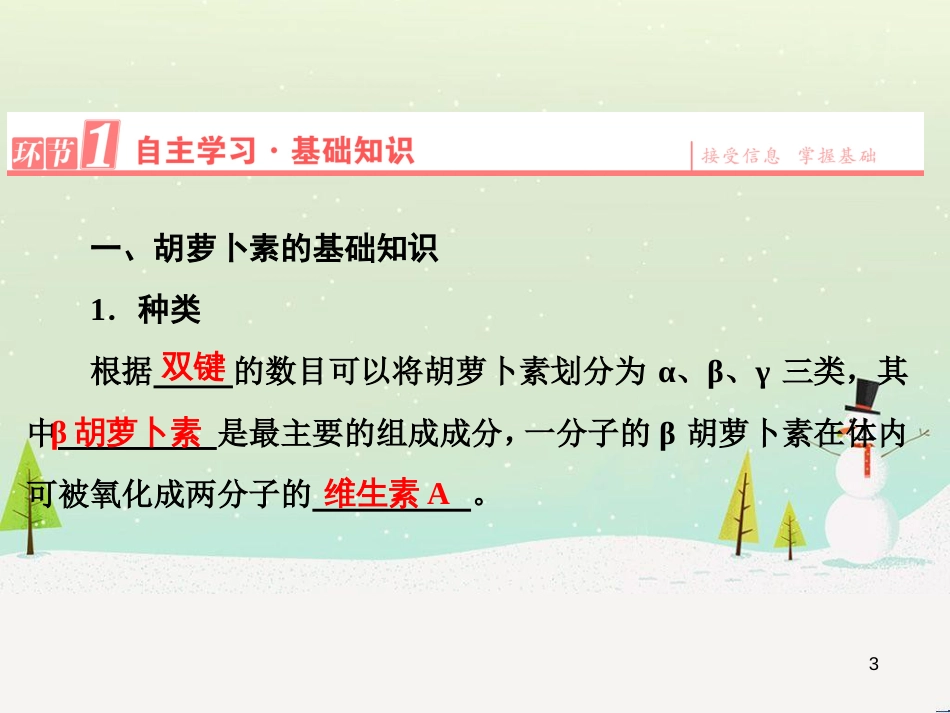 高三生物一轮复习 专题1 传统发酵技术的应用 课题1 果酒和果醋的制作课件 新人教版选修1 (2)_第3页