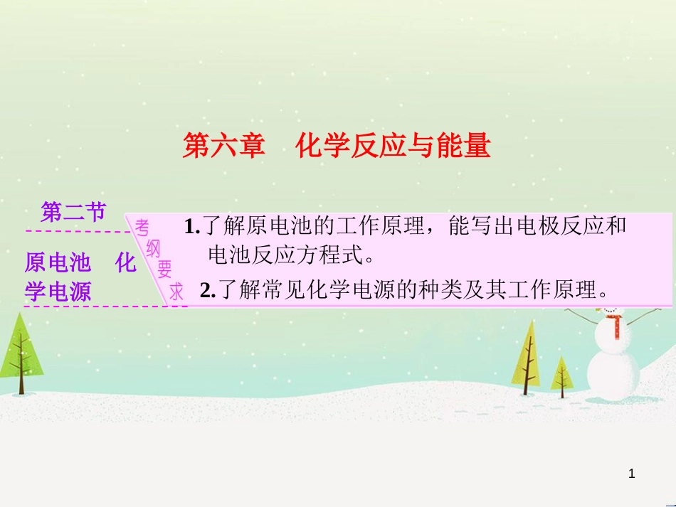 高考化学 化学电源复习课件 (2)_第1页