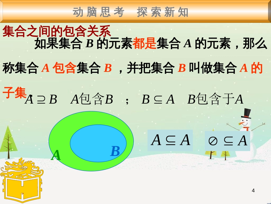 高一数学上册 第1章 集合和命题 1.2 集合之间的关系课件 沪教版_第2页