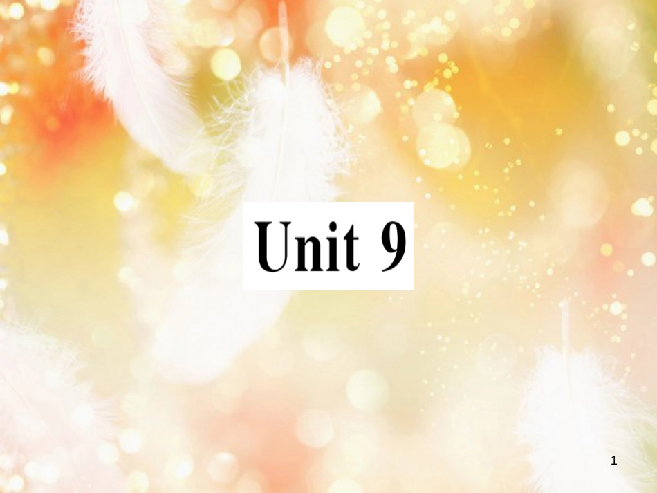 八年级英语上册 Unit 9 Can you come to my party复习归纳习题课件 （新版）人教新目标版_第1页