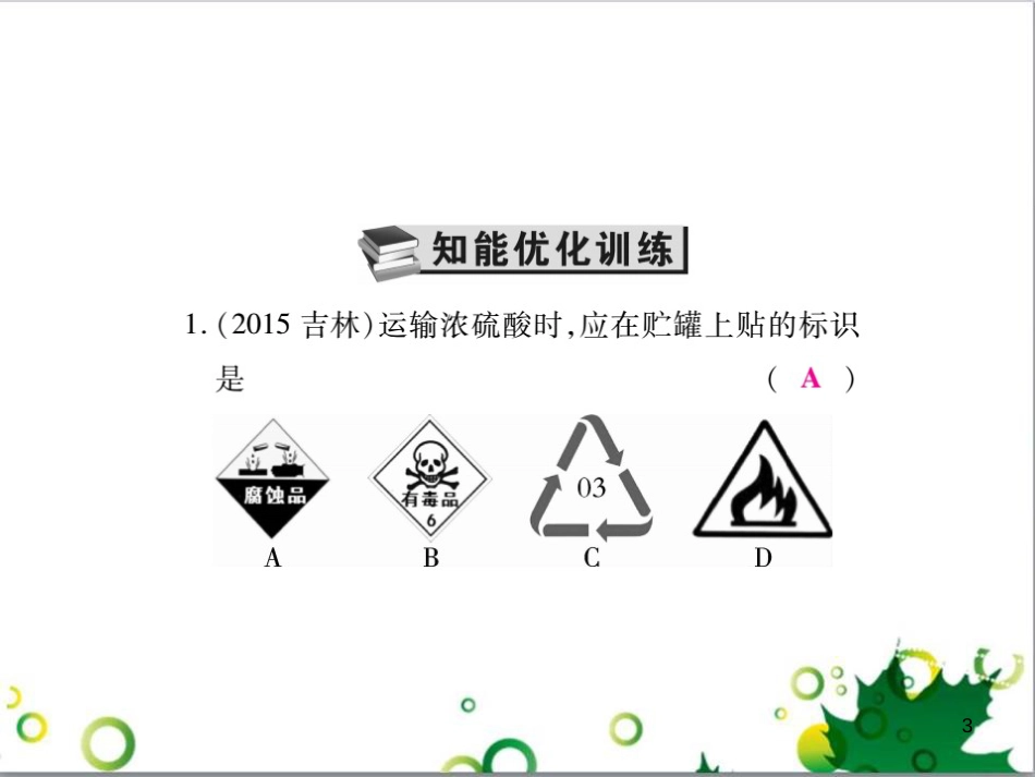 中考英语专题复习 前题型专题探究 专题一 听力理解课件 (33)_第3页