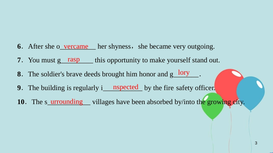 高中英语 Unit 14 Careers Section Ⅳ Language Points(Ⅱ) ( Lesson 2 & Lesson 3)课件 北师大版必修5_第3页