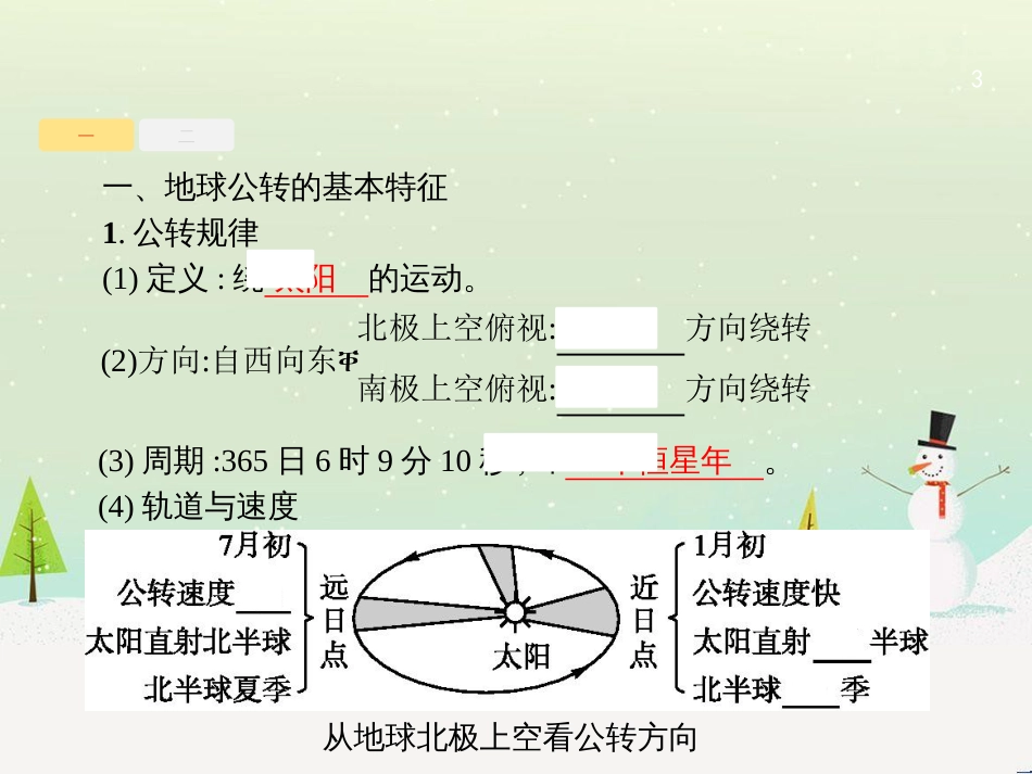 高考地理总复习 选考1考点突破 专题一 宇宙中的地球 第1讲 地球与地图 第1课时 地球仪及地图三要素课件 (4)_第3页