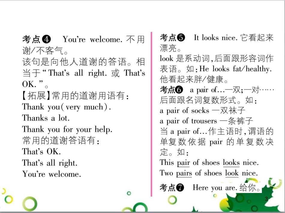 三年级语文上册 第三单元期末总复习课件 新人教版 (1579)_第3页