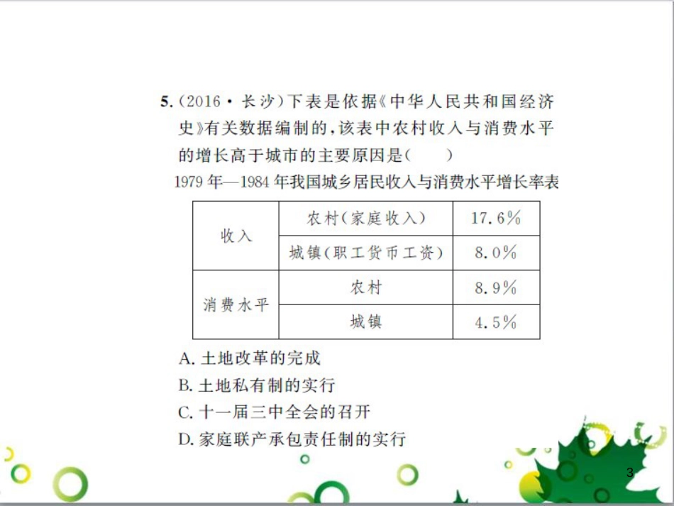 中考历史总复习 模块一 中国古代史 第一单元 中华文明的起源、国家的产生和社会的发展课时提升课件 (37)_第3页