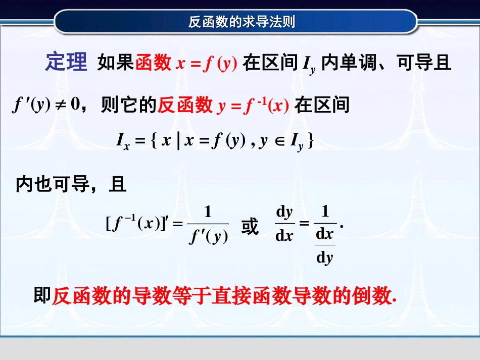 (3.6)--2.2.2反函数的求导法则_第2页