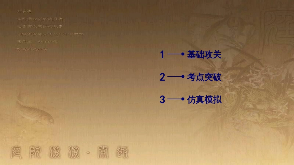 高考历史大一轮复习 第四单元 19世纪以来的世界文化 第35讲 诗歌、小说与戏剧课件 岳麓版必修3 (87)_第3页