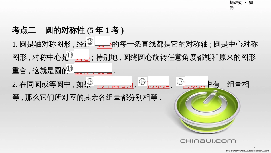 中考数学一轮复习 第一单元 数与式 第4讲 二次根式课件 (33)_第3页