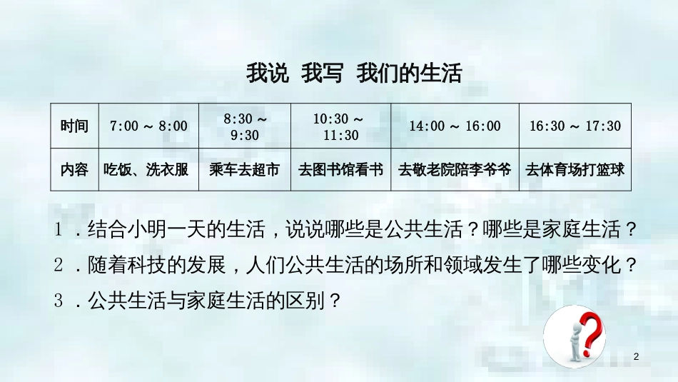 九年级道德与法治上册 第一单元 关注社会发展 第2课 融入社会生活 第1框 参与公共生活优质课件 苏教版_第2页