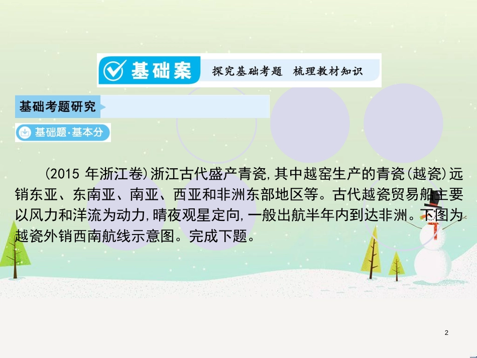 高考地理一轮复习 第3单元 从地球圈层看地理环境 答题模板2 气候成因和特征描述型课件 鲁教版必修1 (409)_第2页