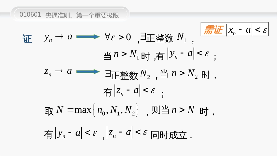 (29)--010601夹逼准则、第一个重要极限_第3页