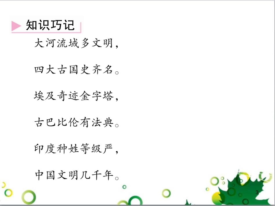 三年级语文上册 第三单元期末总复习课件 新人教版 (807)_第3页