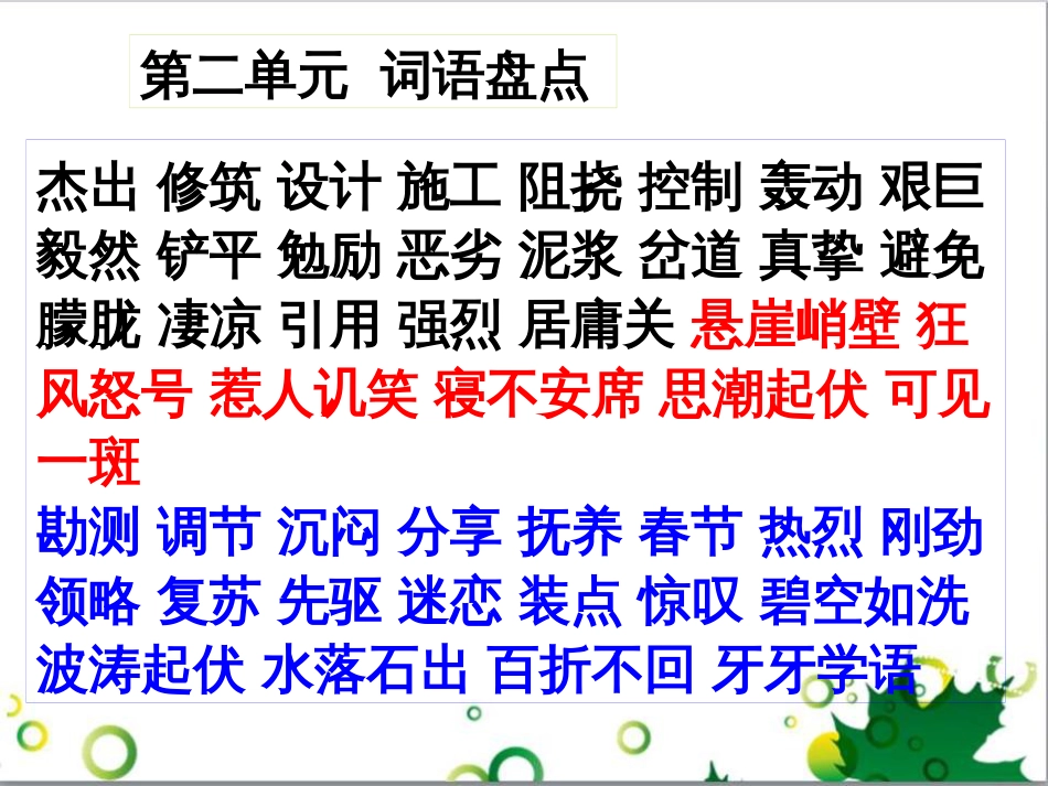 六年级语文上册 综合 与诗同行课件 新人教版 (215)_第3页