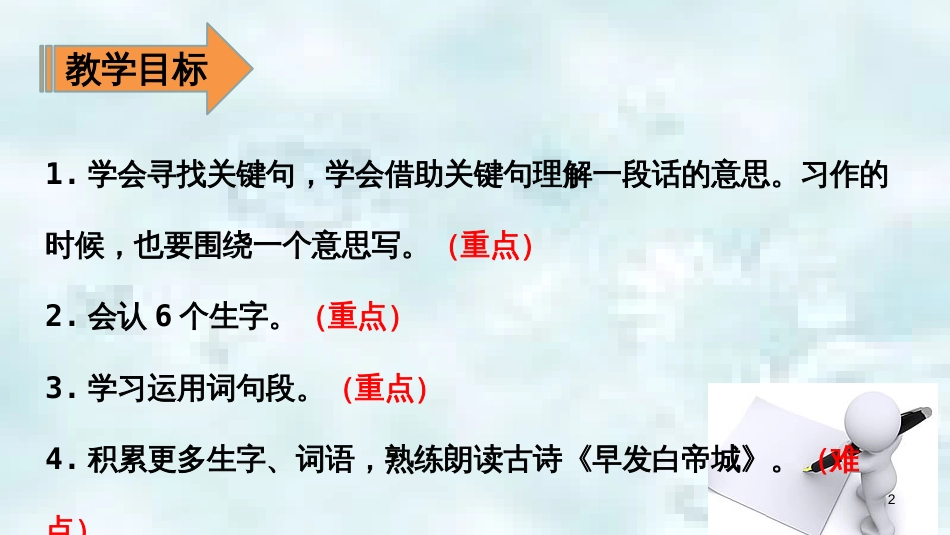 三年级语文上册 第六单元 语文园地（第1课时）优质课件 新人教版_第2页