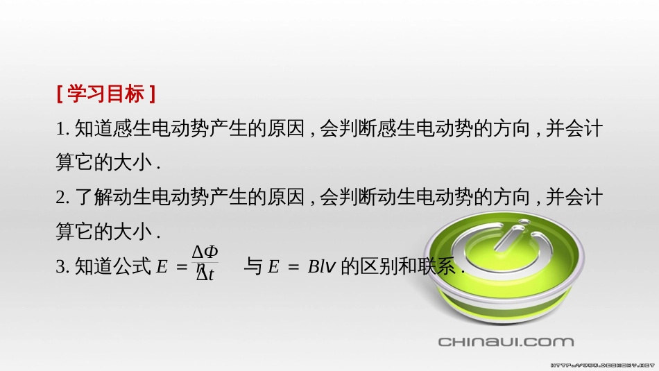 高中物理 第一章 电磁感应章末课件 教科版选修3-2 (79)_第2页