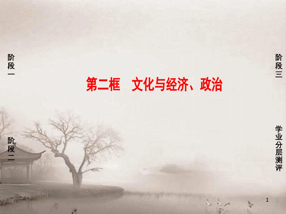 高中政治 第4单元 发展中国特色社主义文化 第10课 文化建设的中心环节 第2框 思想道德修养与科学文化修养课件 新人教版必修3 (3)_第1页