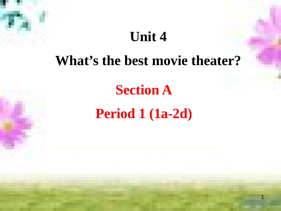 七年级英语上册 Unit 9 My favorite subject is science（第6课时）Section B（3a-Self Check）课件 （新版）人教新目标版 (37)_第1页