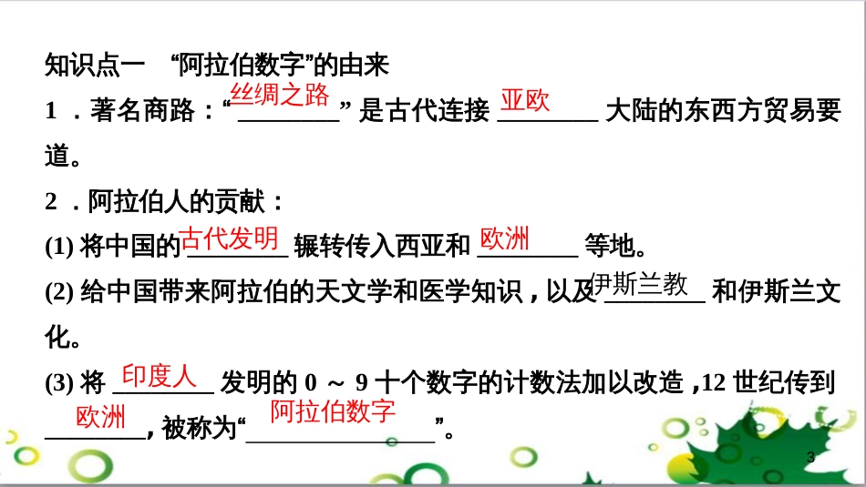 三年级语文上册 第三单元期末总复习课件 新人教版 (782)_第3页