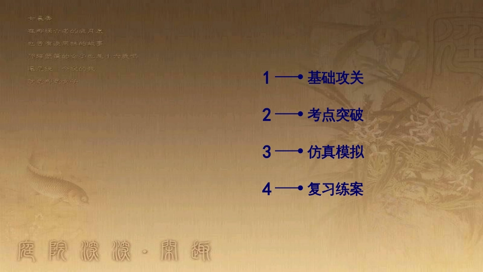 高考历史大一轮复习 第四单元 19世纪以来的世界文化 第35讲 诗歌、小说与戏剧课件 岳麓版必修3 (55)_第3页