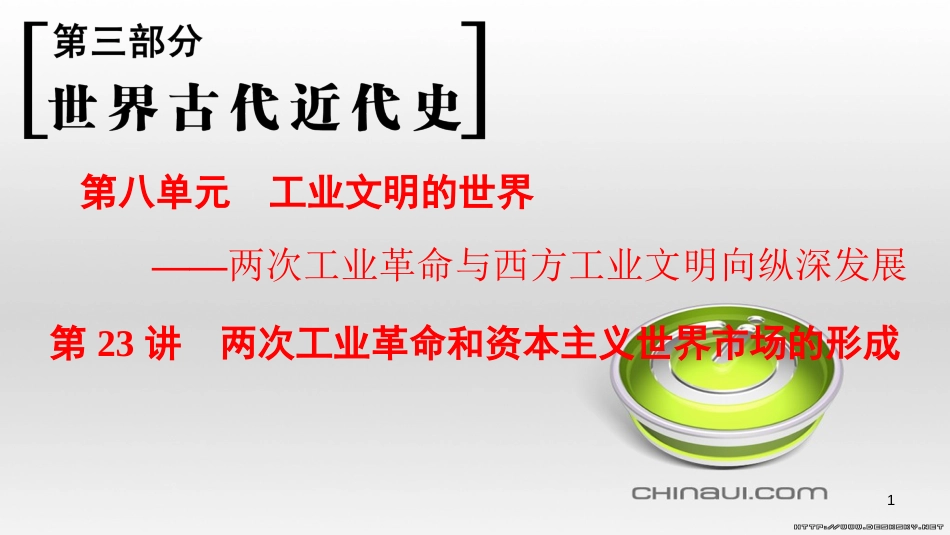 高考历史一轮总复习 第4部分 世界现代史 第10单元 高考讲座3 世界史高考第Ⅱ卷非选择题突破课件 (33)_第1页