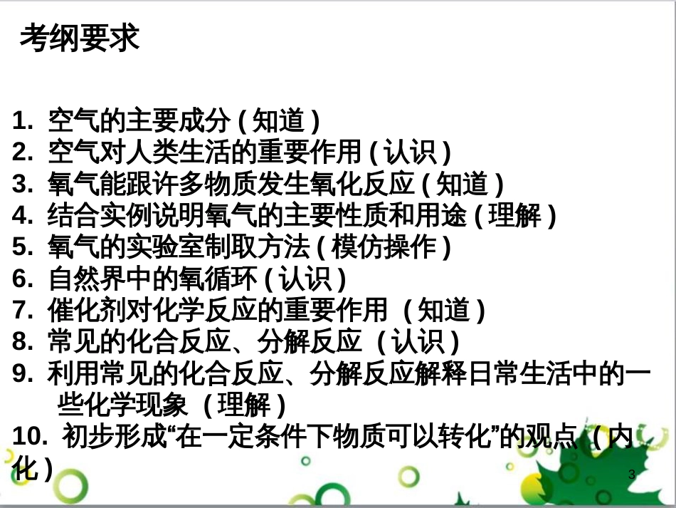 三年级语文上册 第三单元期末总复习课件 新人教版 (420)_第3页