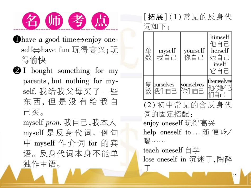 八年级英语上册 Unit 10 If you go to the party，you'll have a great time语法精讲精炼（Grammar Focus）课件 （新版）人教新目标版 (3)_第2页