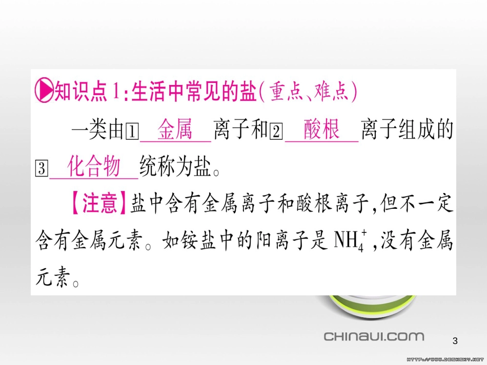 中考数学总复习 选填题题组练一课件 (30)_第3页