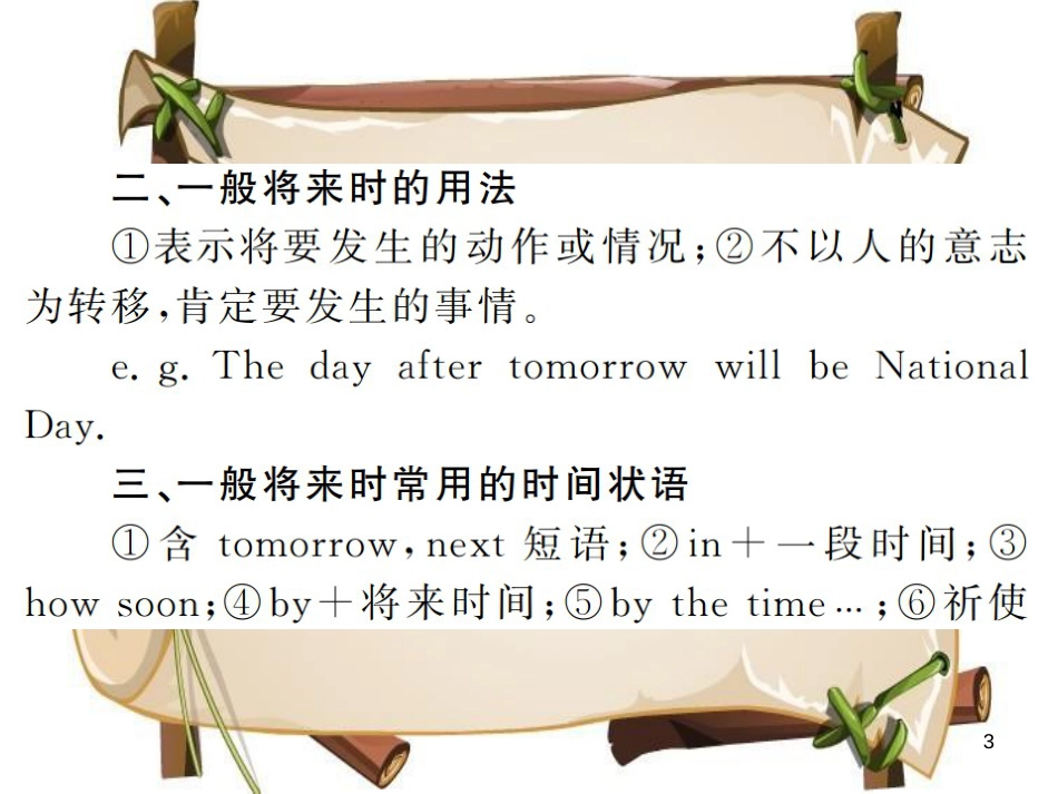 （河南专用）八年级英语上册 Unit 7 Will people have robots语法小专题习题课件 （新版）人教新目标版_第3页