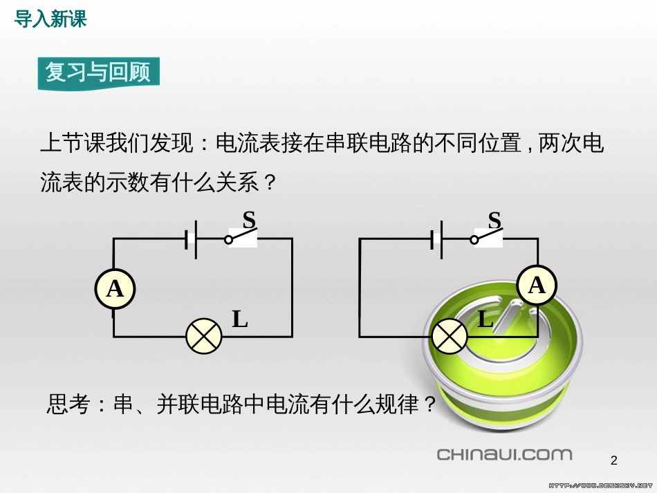 九年级物理全册 第17章 欧姆定律 第4节 欧姆定律在串、并联电路中的应用课件 （新版）新人教版 (144)_第2页