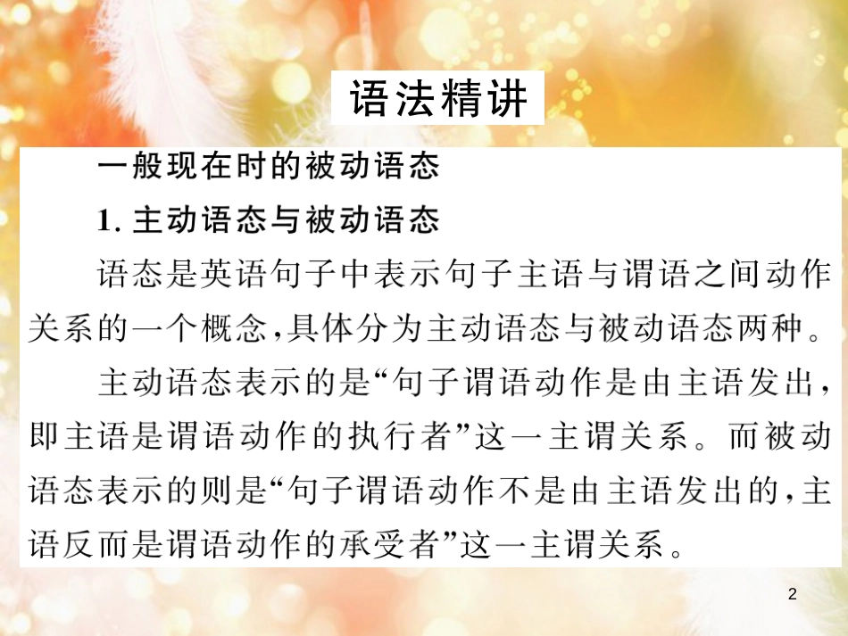 九年级英语全册 Unit 5 What are the shirts made of语法小专题习题课件 （新版）人教新目标版_第2页