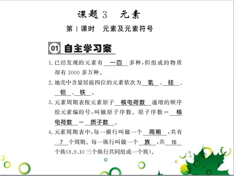三年级语文上册 第三单元期末总复习课件 新人教版 (518)_第1页