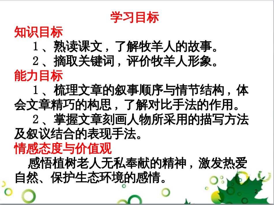 七年级语文上册 第一单元 作文训练 热爱生活，热爱写作课件 新人教版 (42)_第2页