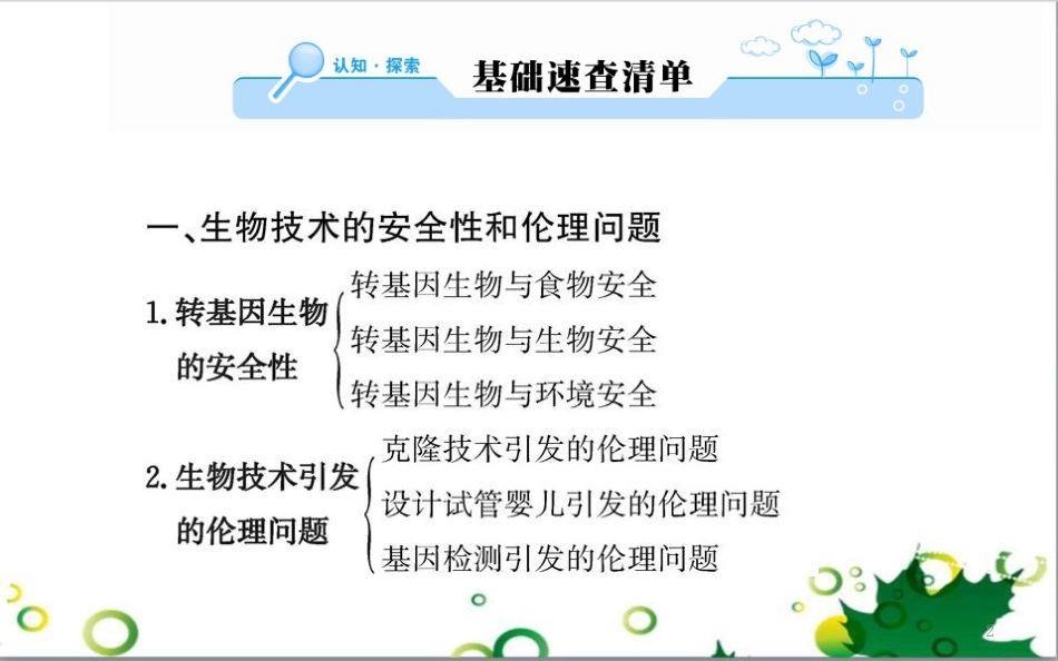 高中生物 专题5 生态工程 阶段复习课课件 新人教版选修3 (1)_第2页