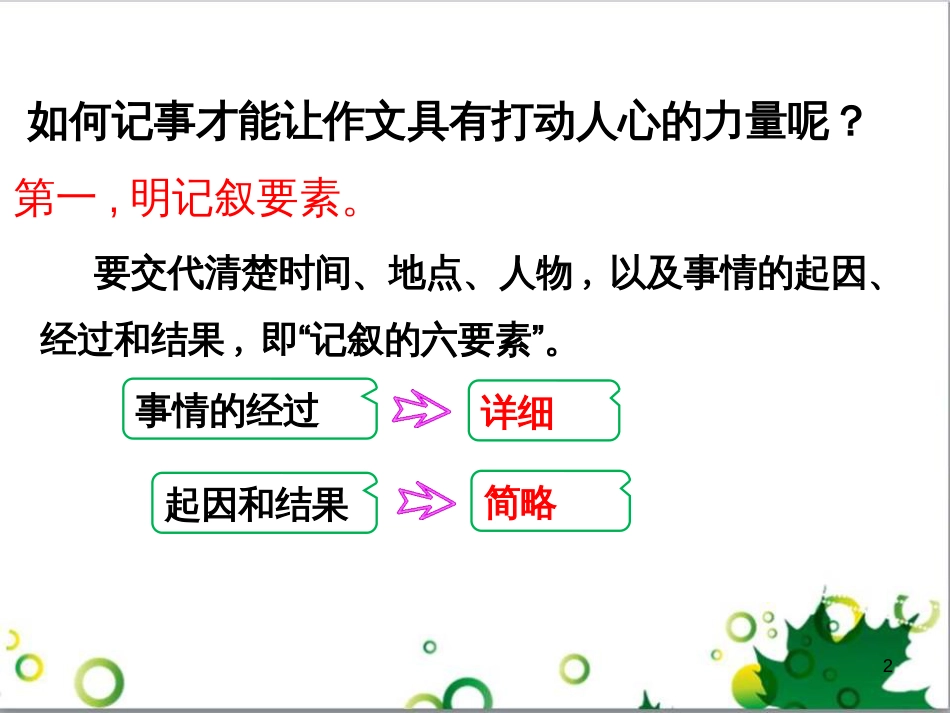 七年级语文上册 第一单元 作文训练 热爱生活，热爱写作课件 新人教版 (16)_第2页