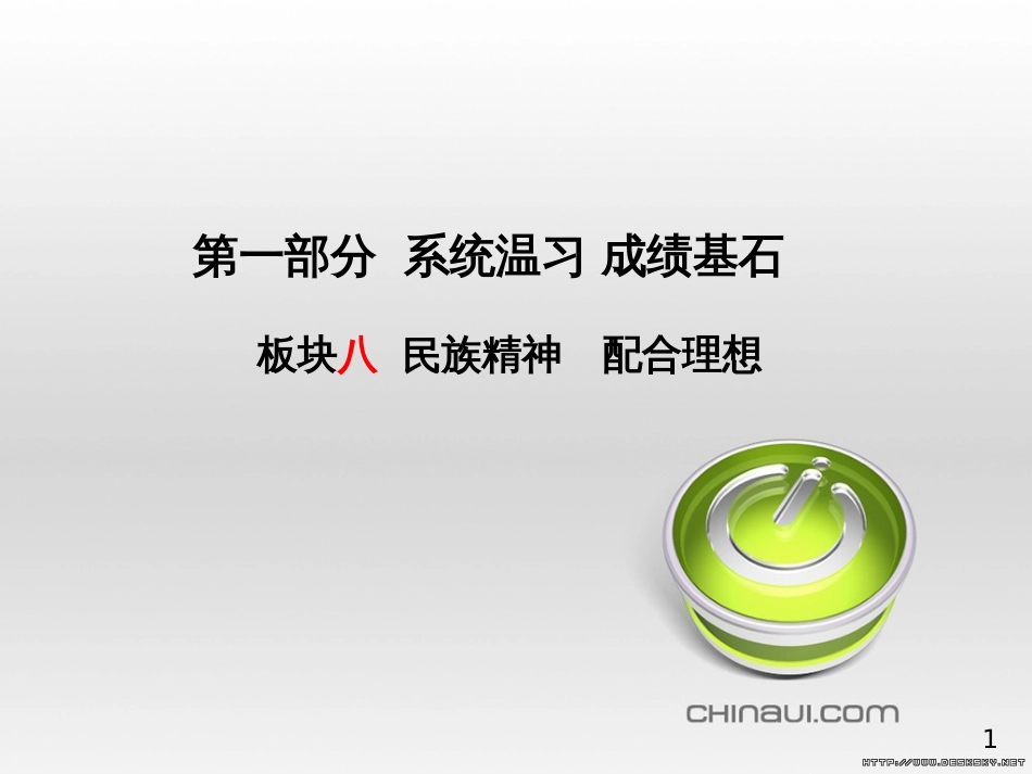 中考政治 第一部分 系统复习 成绩基石 板块一 珍爱生命 适应社会课件 (12)_第1页