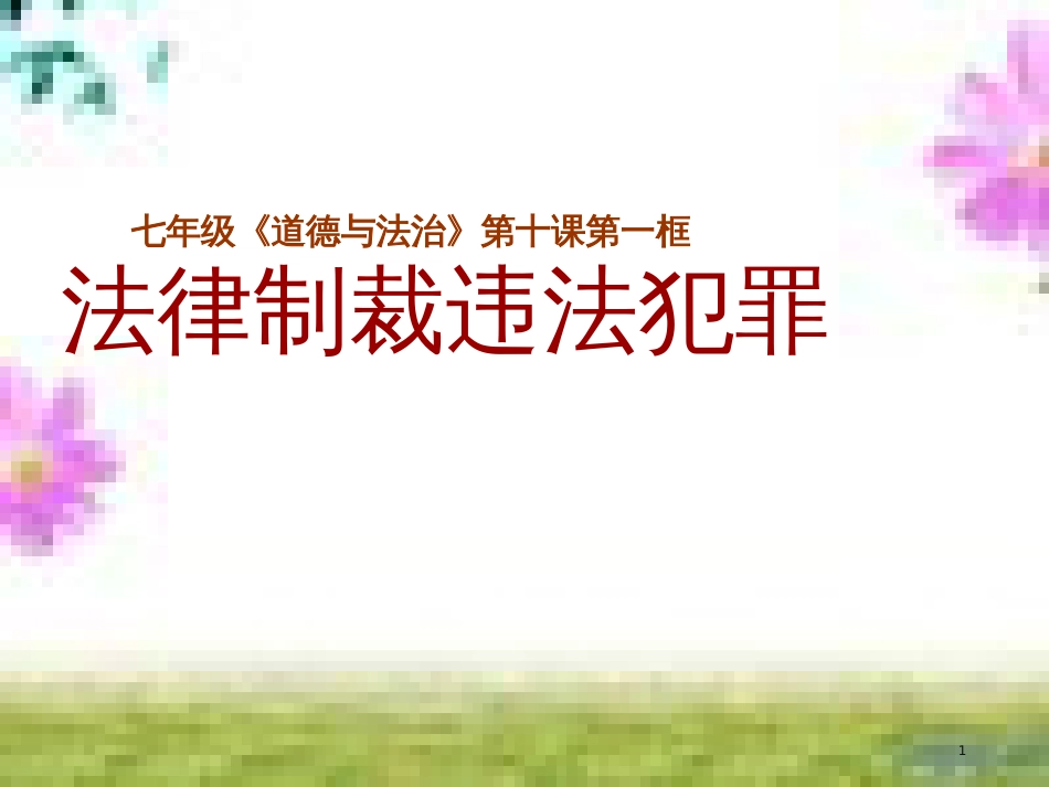 七年级道德与法治上册 第一单元 走进新的学习生活 第一课 新生活 新面貌 第3框 学会学习课件 鲁人版六三制 (8)_第1页