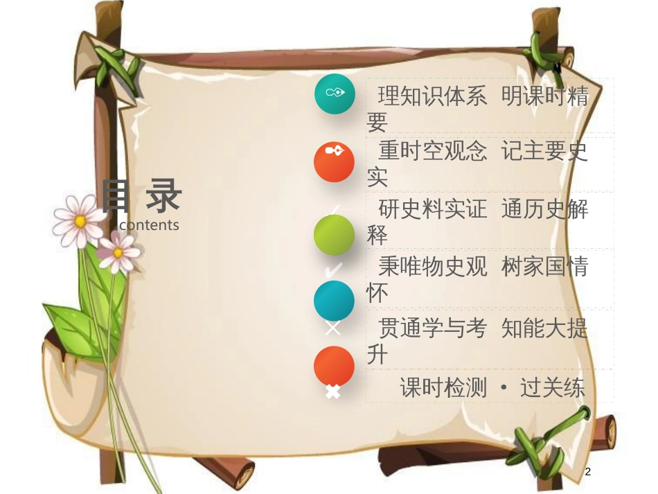 （通用版）高考历史总复习 第23课时 现代中国的对外关系课件_第2页