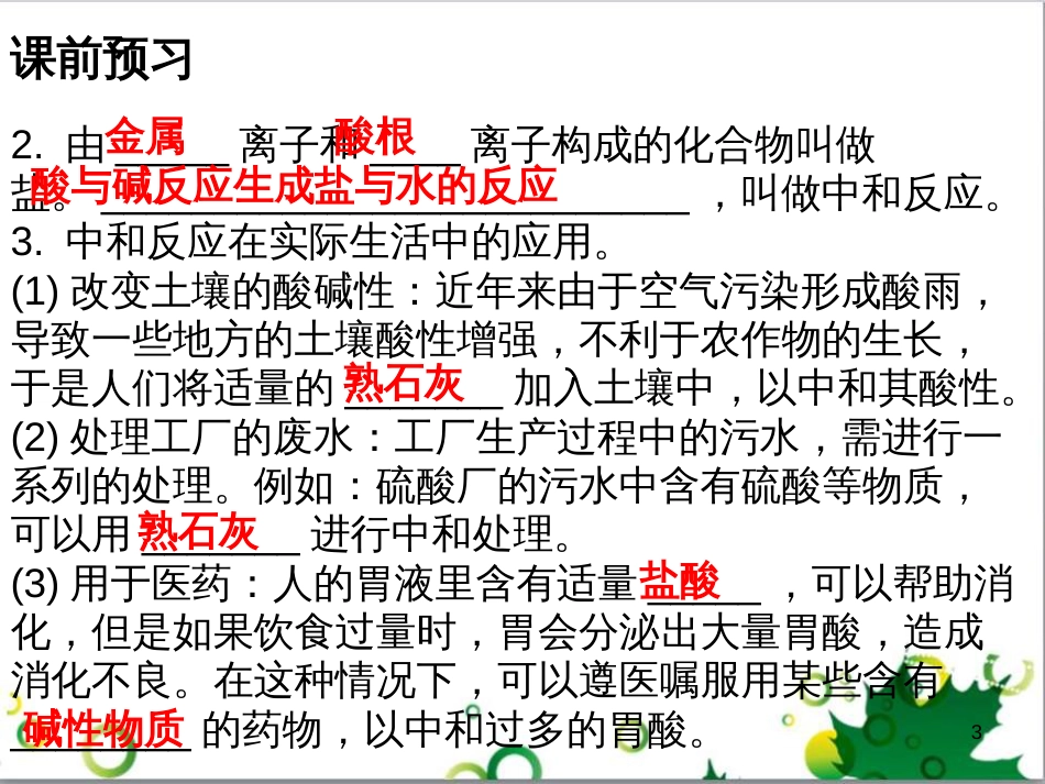 三年级语文上册 第三单元期末总复习课件 新人教版 (665)_第3页