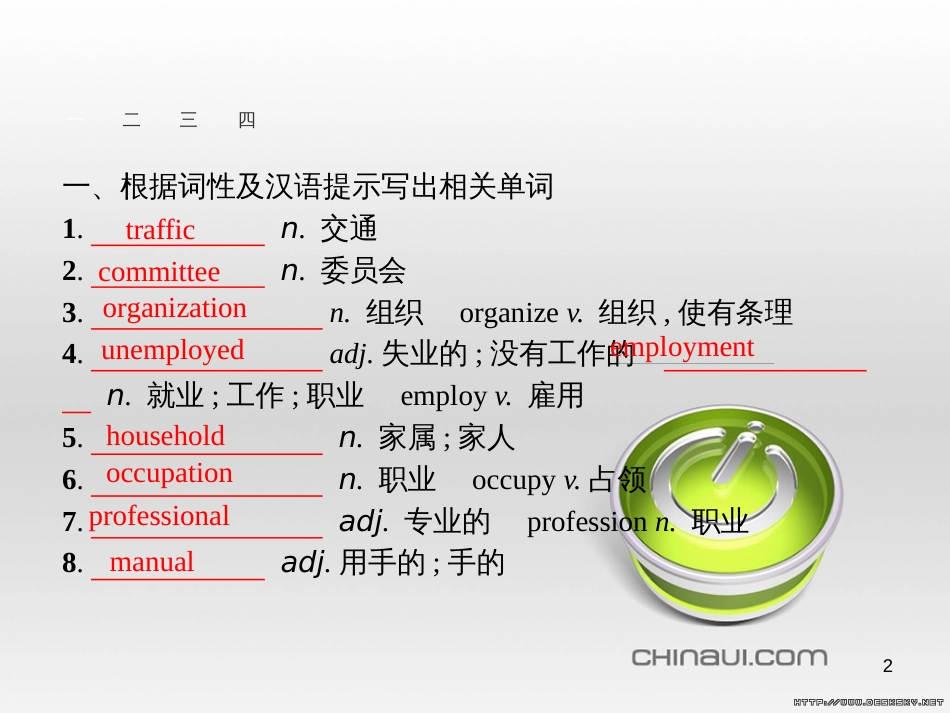 高中英语 Unit 6 Design Section Ⅴ 单元语法突破课件 北师大版必修2 (19)_第2页