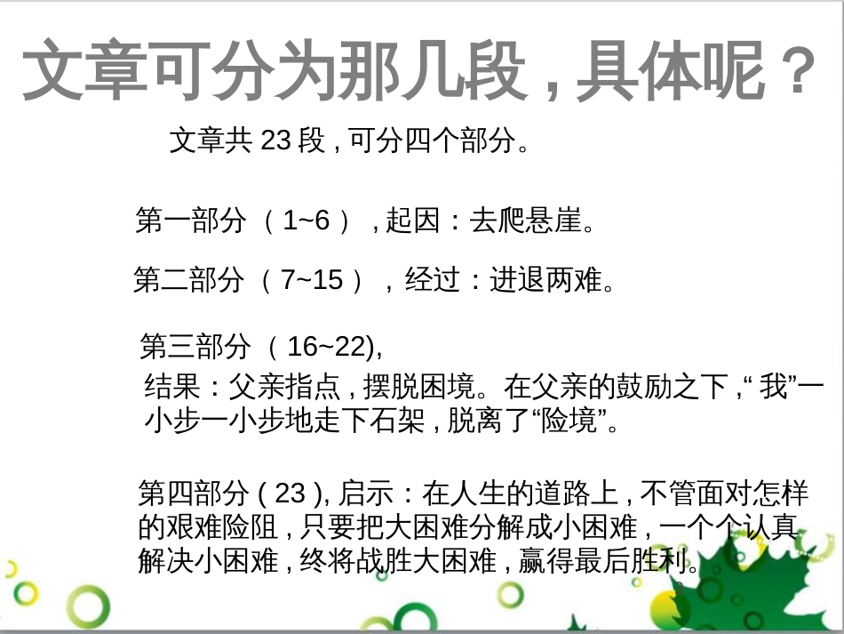 七年级语文上册 第一单元 作文训练 热爱生活，热爱写作课件 新人教版 (45)_第3页