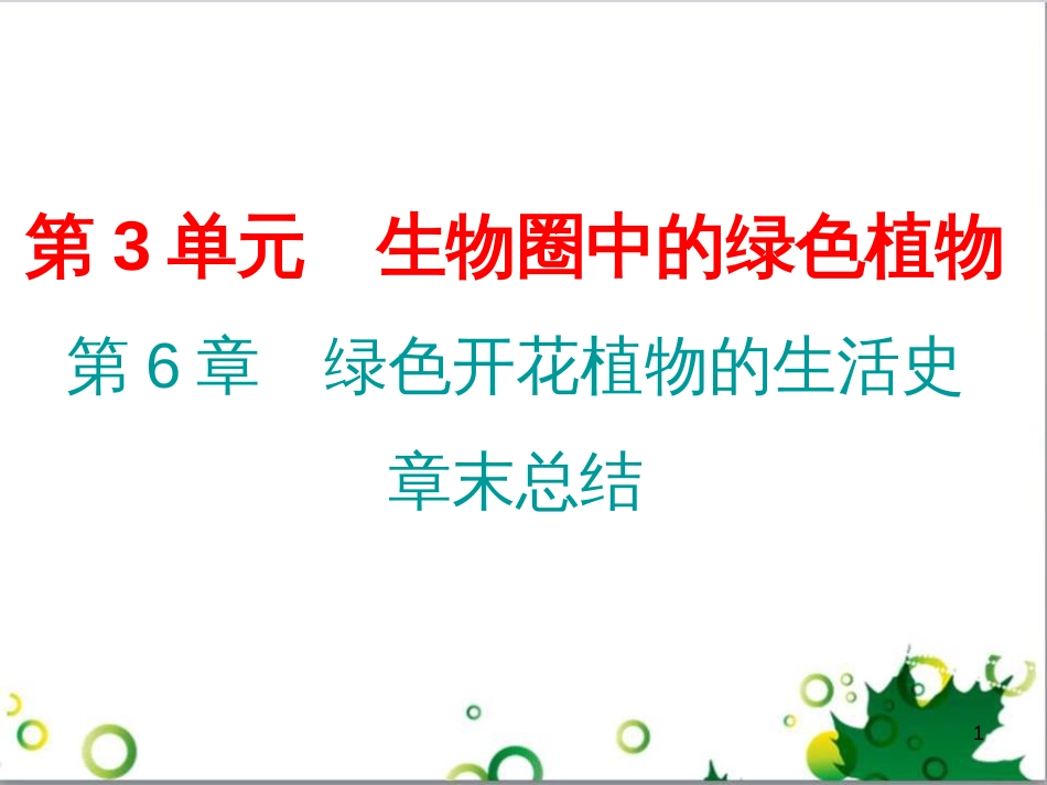 三年级语文上册 第三单元期末总复习课件 新人教版 (1265)_第1页