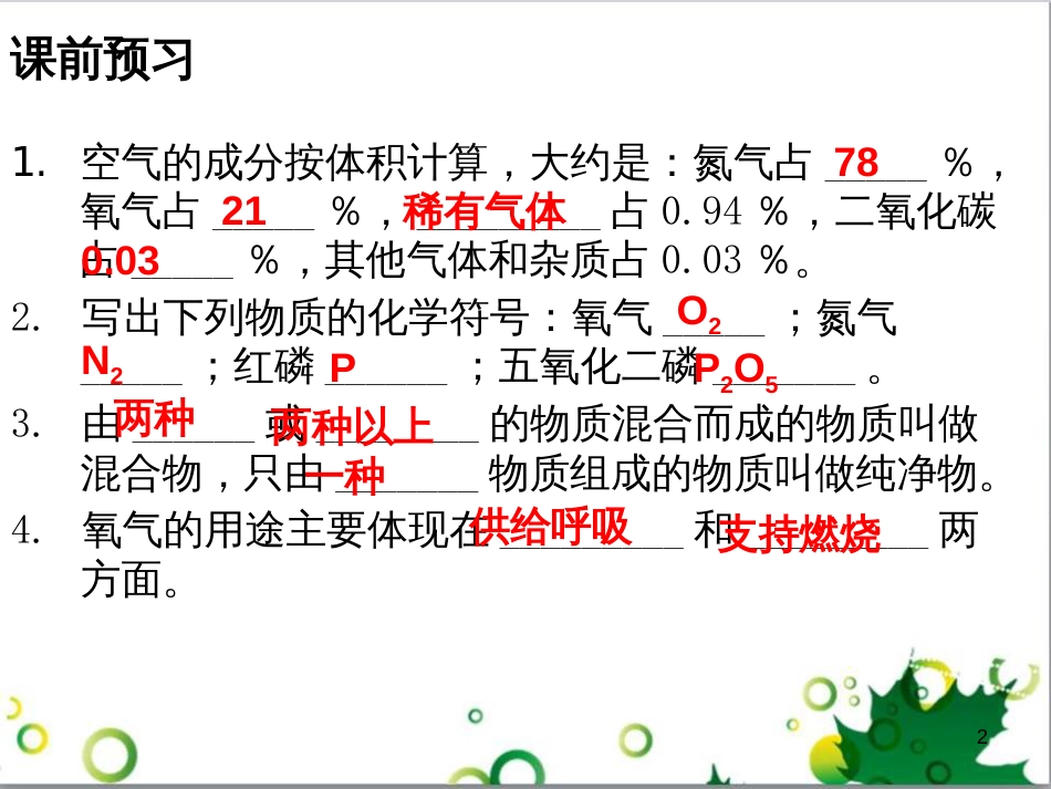 三年级语文上册 第三单元期末总复习课件 新人教版 (410)_第2页