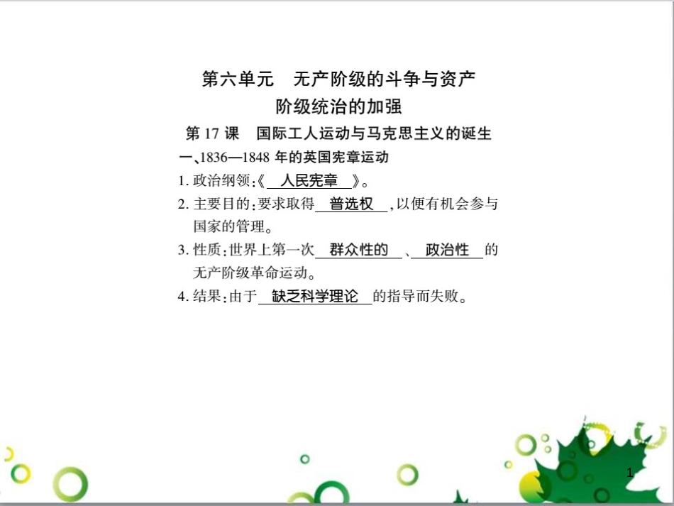 三年级语文上册 第三单元期末总复习课件 新人教版 (739)_第1页
