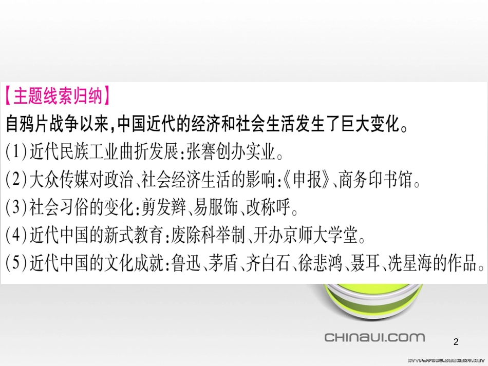 中考数学总复习 选填题题组练一课件 (58)_第2页