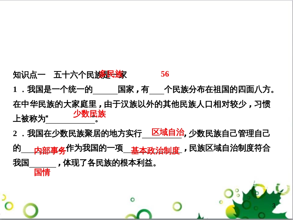 三年级语文上册 第三单元期末总复习课件 新人教版 (1124)_第3页